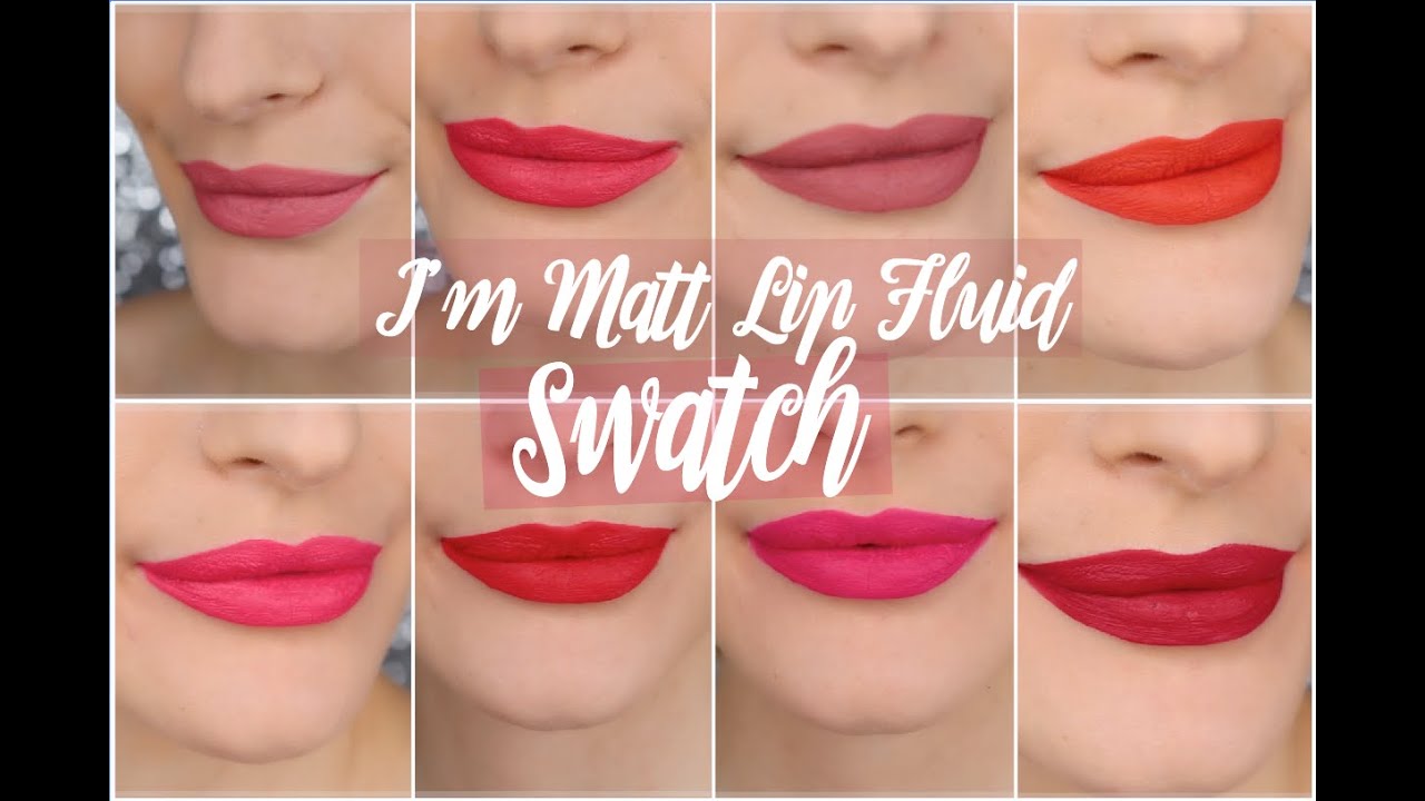 I'M Matt Lip fluid Pupa Milano SWATCH  - PJM