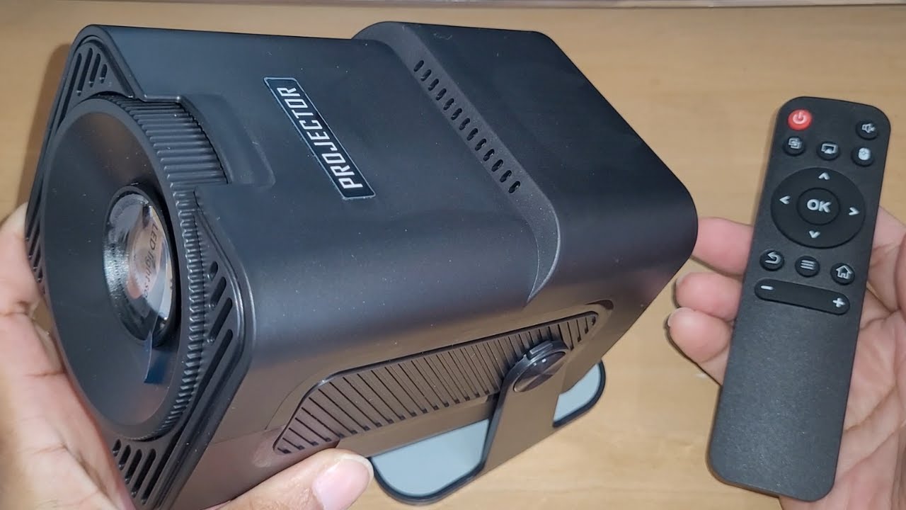projetor hy320 mini 4k como configurar
