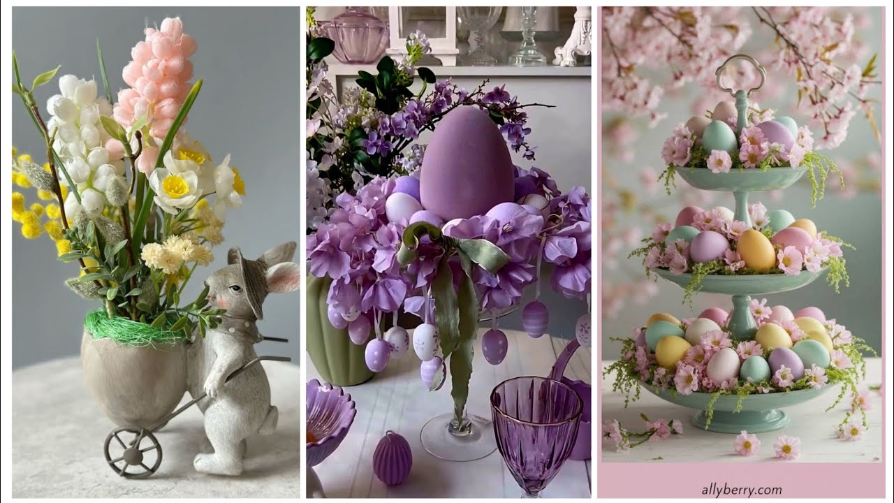 Easy! 2025 Easter Centerpiece Ideas - DIY Easter Table Decorations Ideas You'll Love