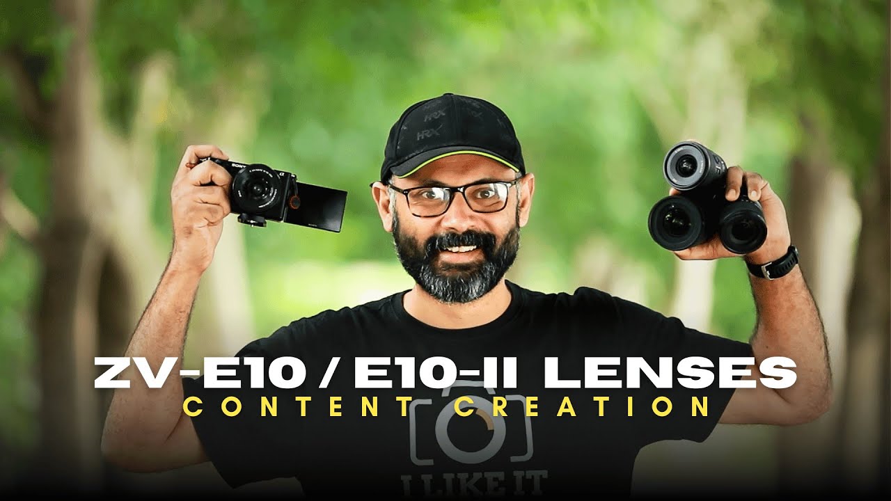 Best Lenses for Sony ZV‑E10 (YouTube & Vlogging Guide)