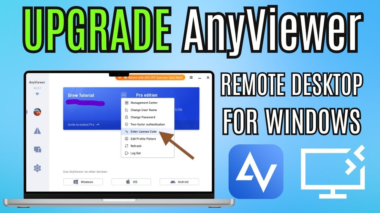 How to Upgrade AnyViewer