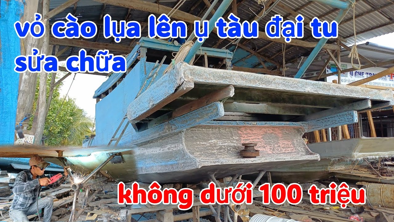 Vỏ cào sò lụa kéo lên nâng cấp sửa chữa tốn khoản tiền không nhỏ 