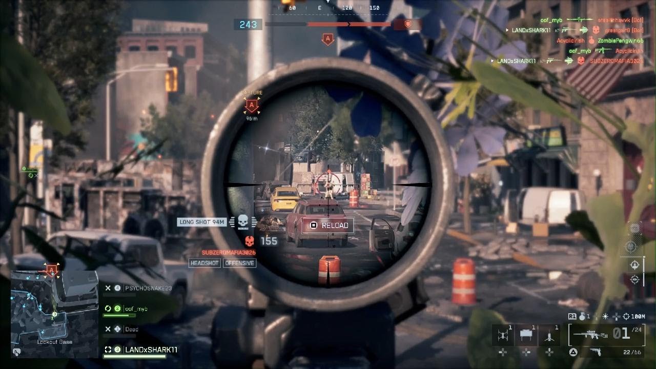 Had to put the sniper away