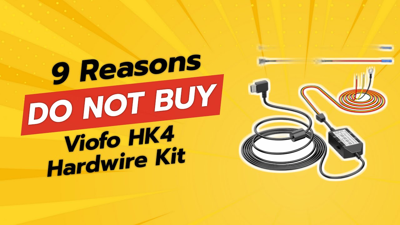DON'T BUY VIOFO HK4 Hardwire Kit Before Watching THIS! 🚫 (9 Reasons)
