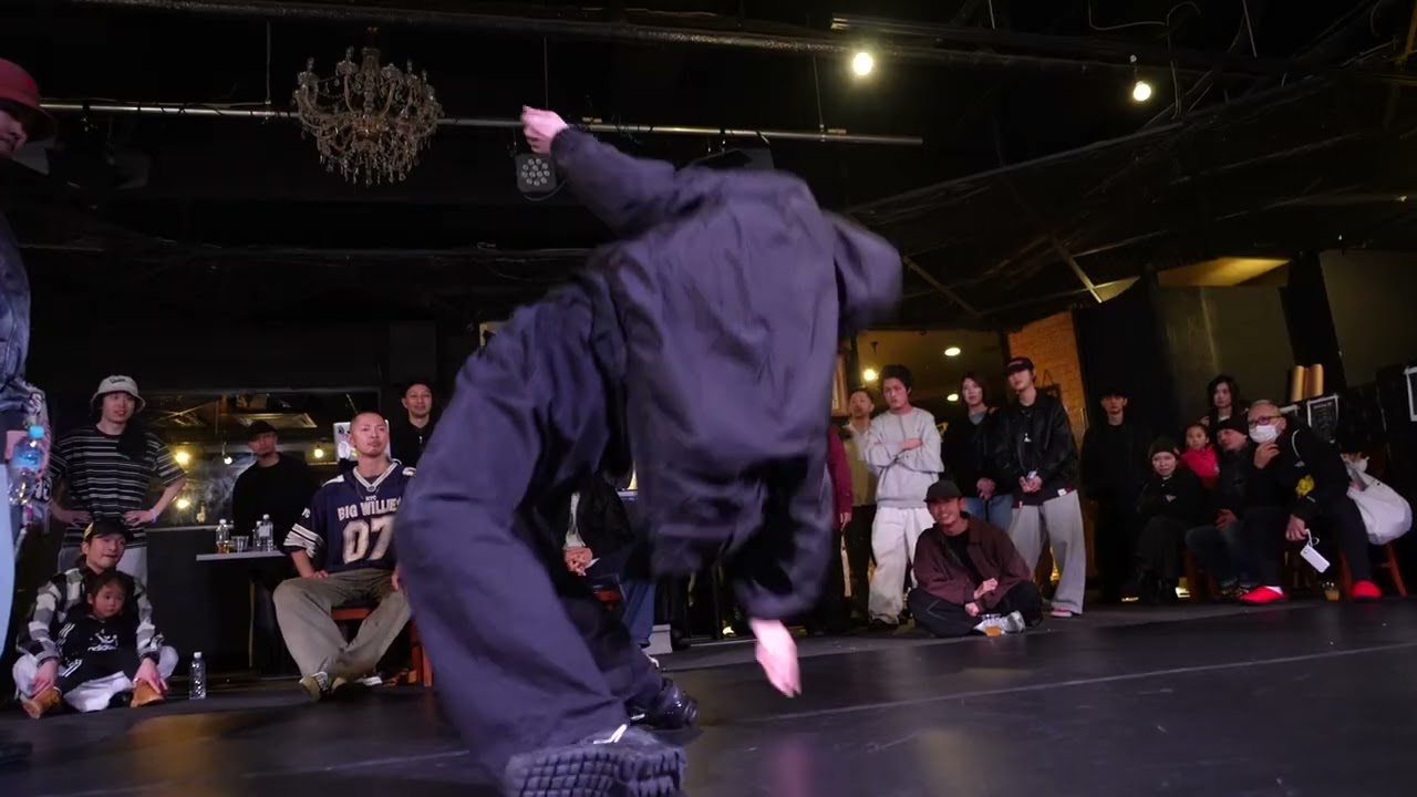 【Final】Broaden vol.4 / Open side Hiphop Battle / u-sin vs UKI ON FIRE /
