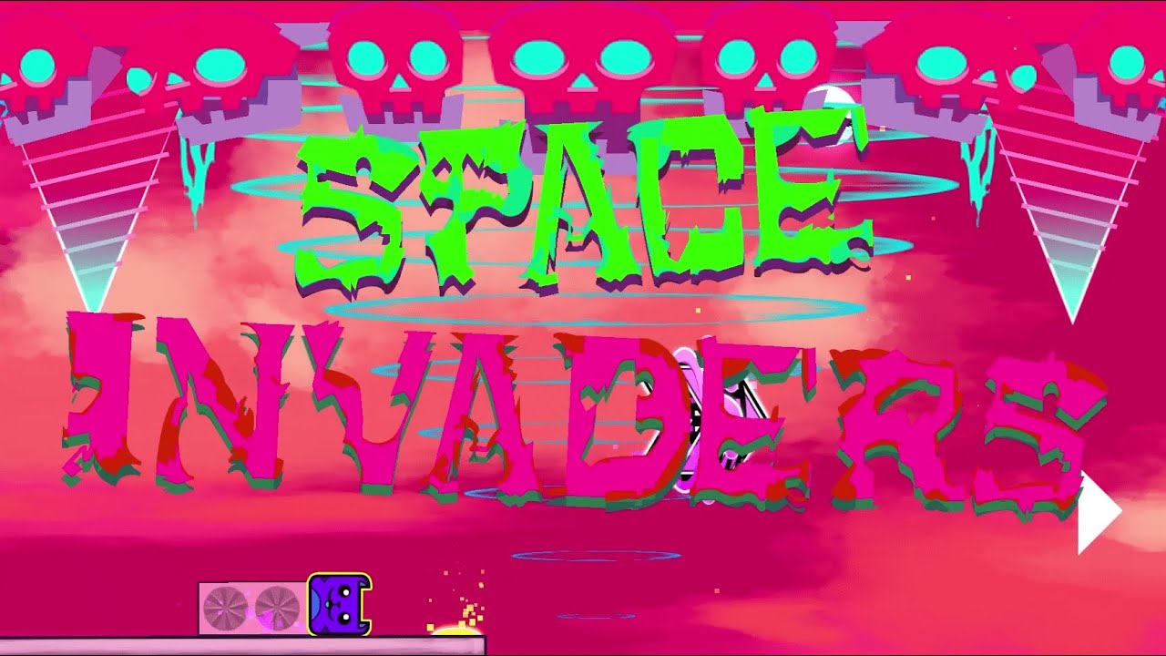 Space Invaders | by Subwoofer (Event Demon) [No coins] | Geometry Dash