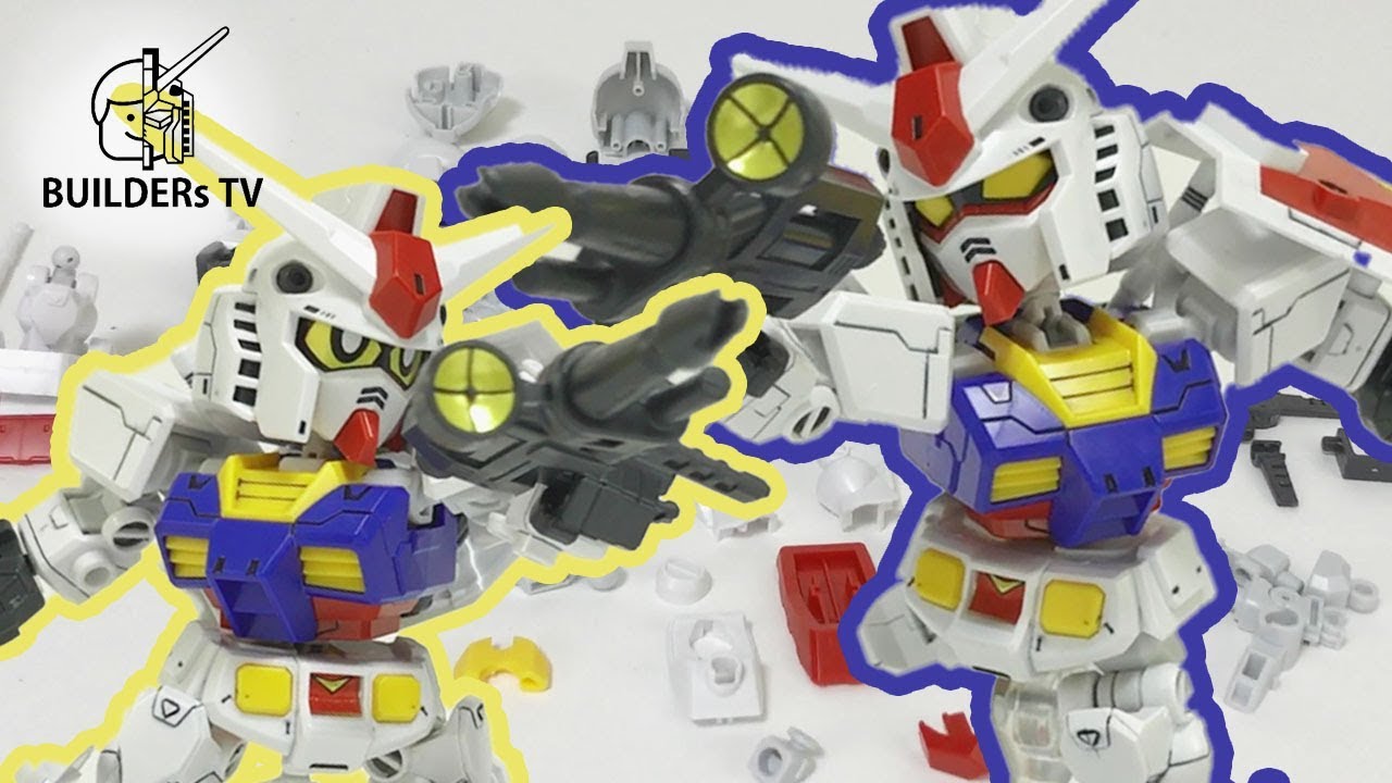 2 type SD gundam in one box? - SDCS RX-78-2 GUNDAM (SD Gundam Cross Silhouette) Speed Build Up