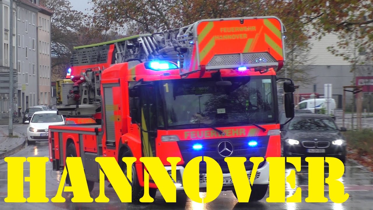 [90 MINUTEN FILMKREUZUNG] LÖSCHZUG BF + NEUER RTW ASB HANNOVER und mehr. #MontisEinsatzfahrten