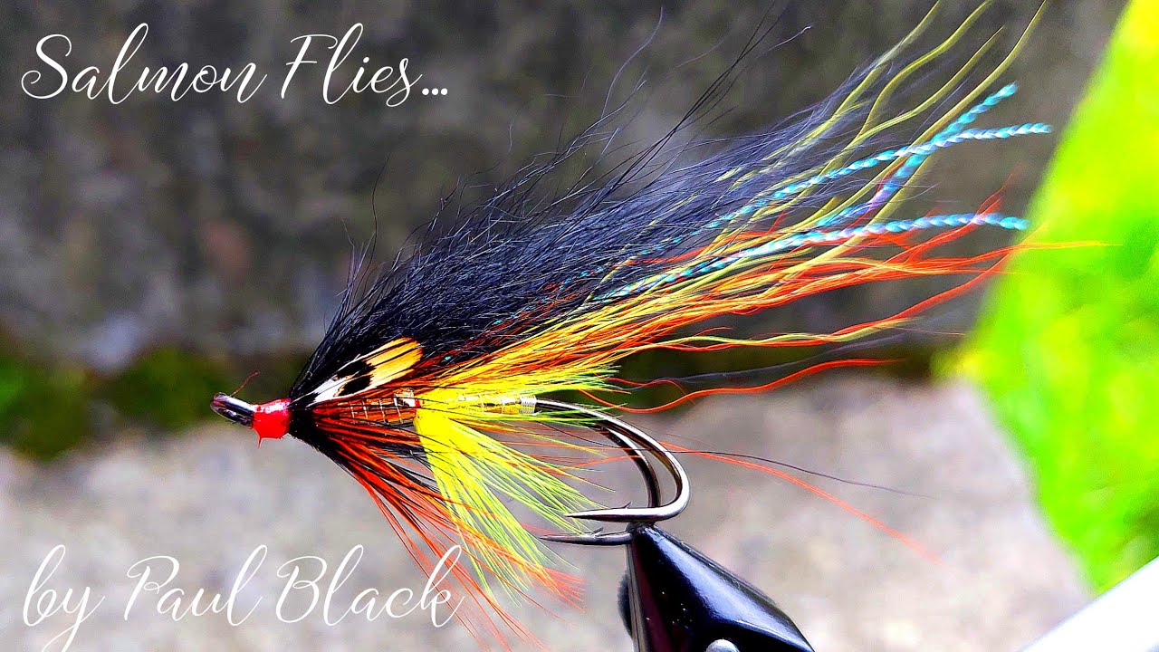 The Famous Wullie Gunn Salmon Fly Tied Flamethrower style
