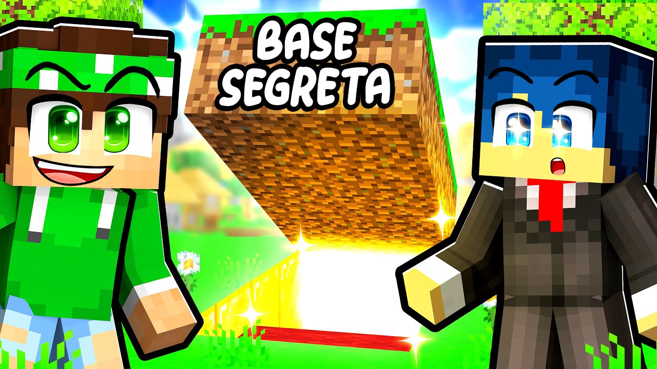 BASE SEGRETA 1€ vs 25.000€ contro i MIEI AMICI su MINECRAFT!