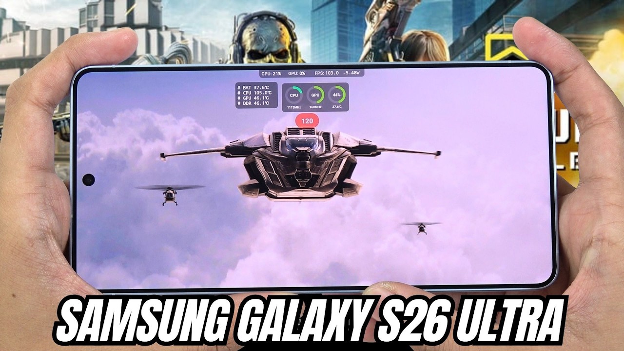 SAMSUNG GALAXY S26 ULTRA test game Call of Duty Mobile CODM | Snapdragon 8 Elite Gen 5