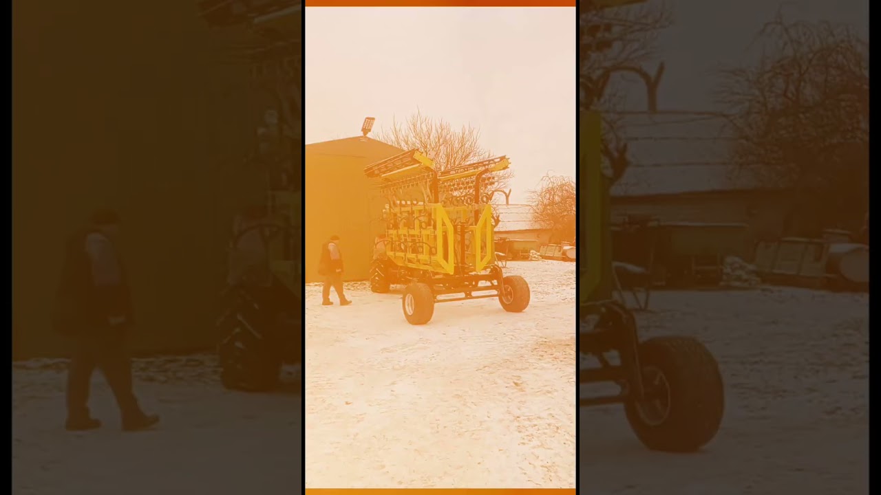 Встановлення культиватора #farming #agriculture #агро #farming