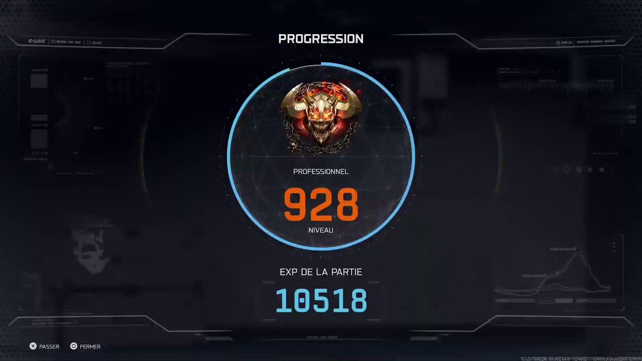 Bo7 maître prestige niveau 927