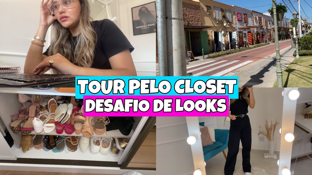 48H COMIGO: DESAFIO DE LOOKS, TOUR PELO GUARDA-ROUPA DA MINHA MÃE, PERRENGUE NO BANCO - BRUNA EROLES