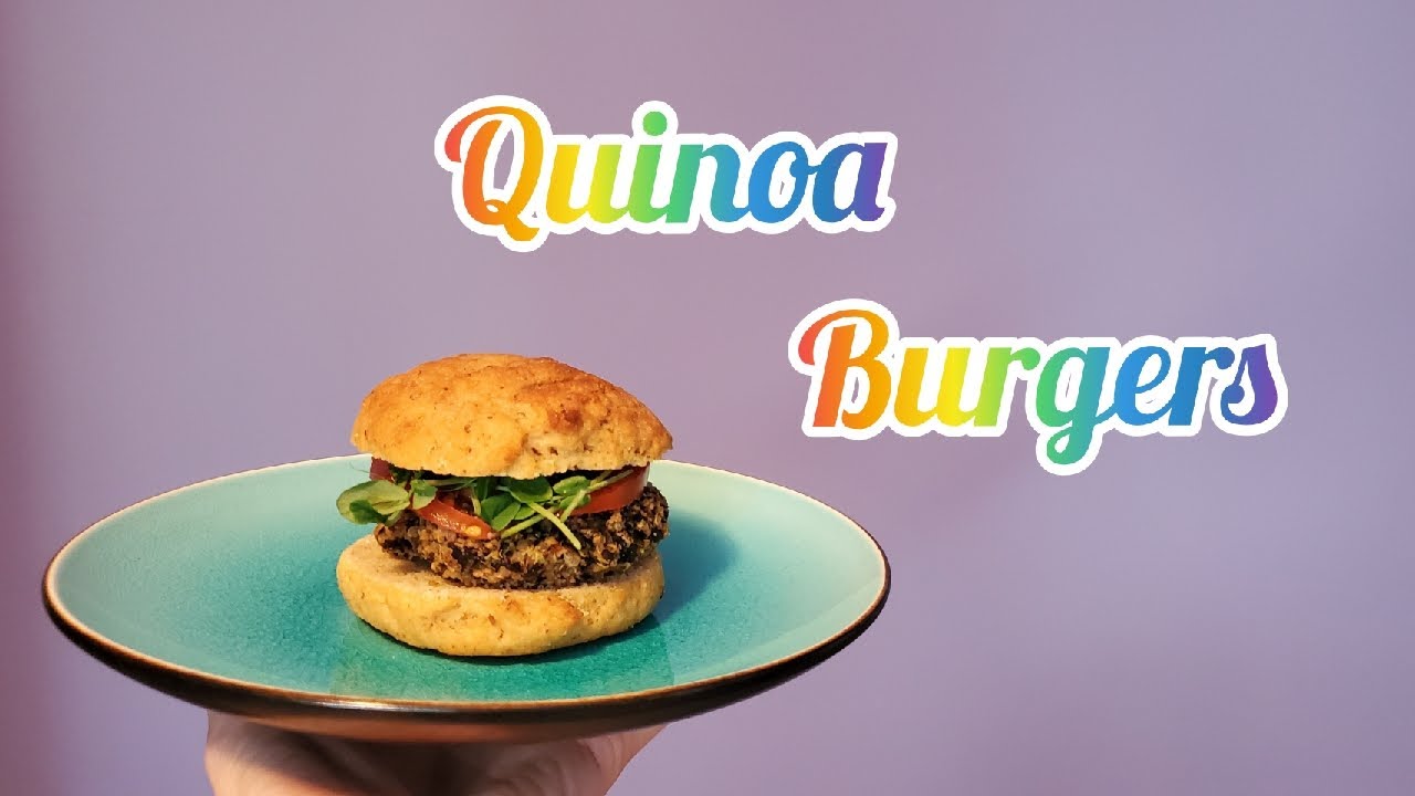 How To Make Quinoa Burgers - Vegan Burger Recipe - Gluten Free