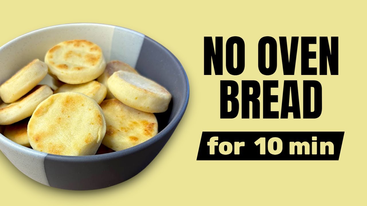 Super Easy 10 Minute Bread | No Yeast, No Waiting 