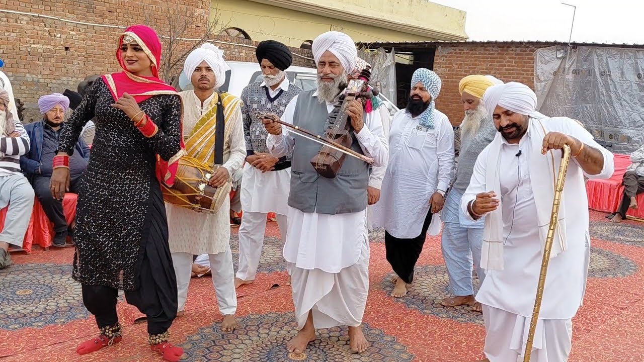 ਸੰਗਤਪੁਰਾ ਪਿੰਡ ਵਿਚ ਨਿੰਦਰ ਭਗਤ ਦਾ ਪੁਆਧੀ ਅਖਾੜਾ Puadhi Akhada Bhagat Ninder Singh Baidwan Vill Sangatpura