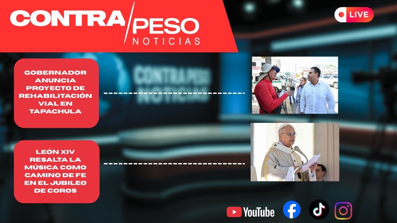 Lunes 24 Noviembre 2025 ContraPeso Noticias con Ana Acevedo