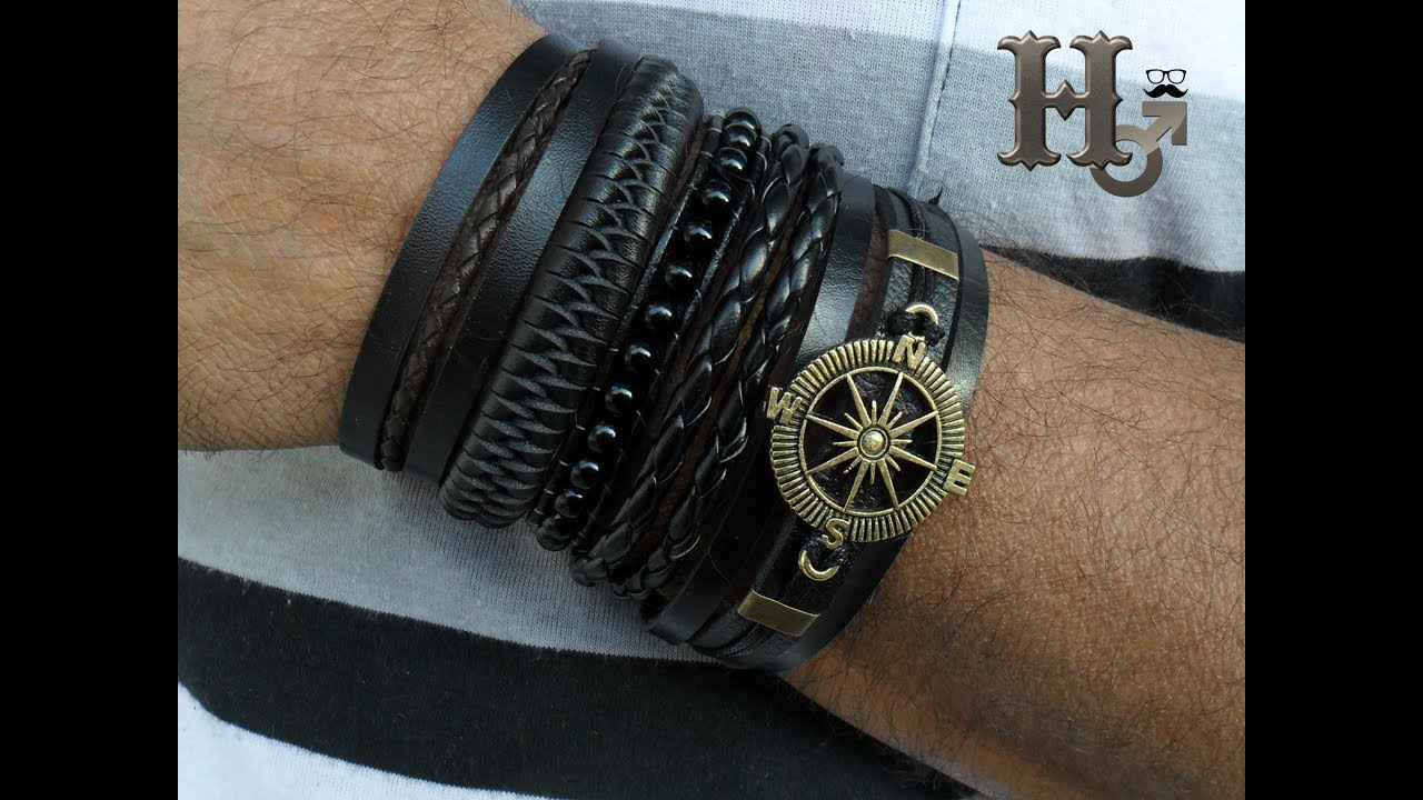 Tutorial 1: Pulseiras Masculinas Em Couro