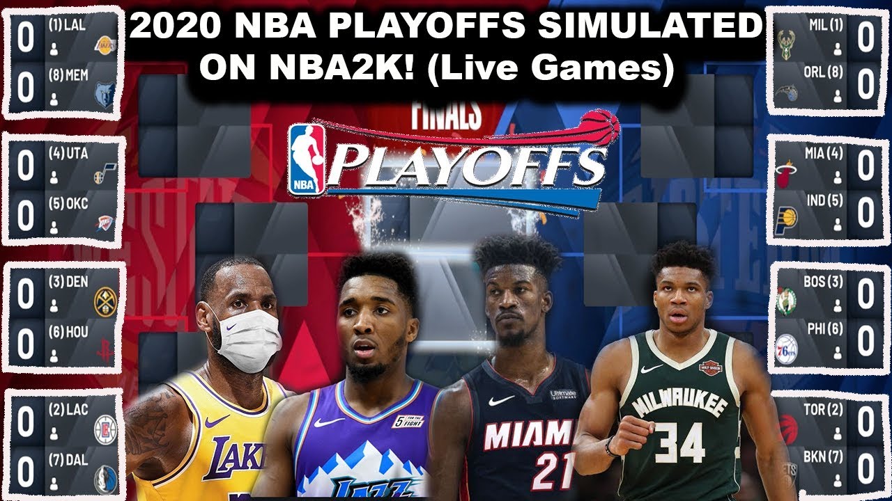 Starting the 2020 NBA PLAYOFFS TODAY Simulation on NBA2K! - Due to Coronavirus SUSPENSION...