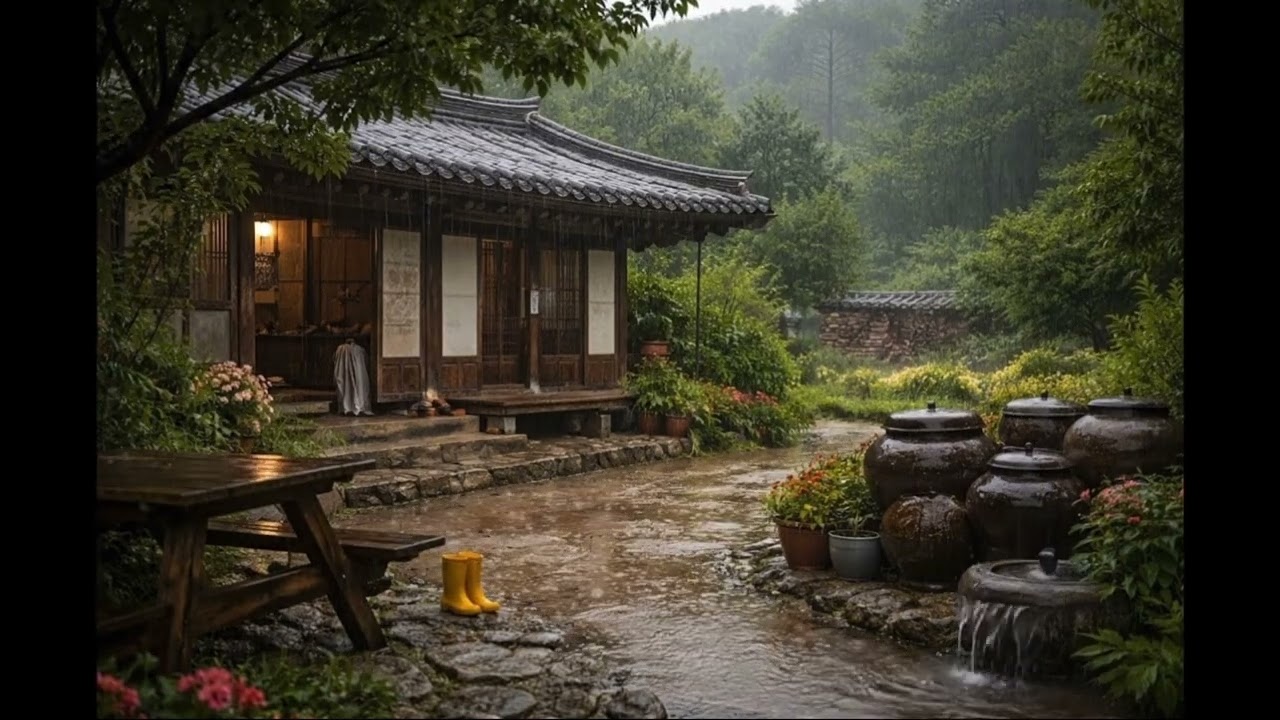 빗소리(the sound of rain) 🌧️