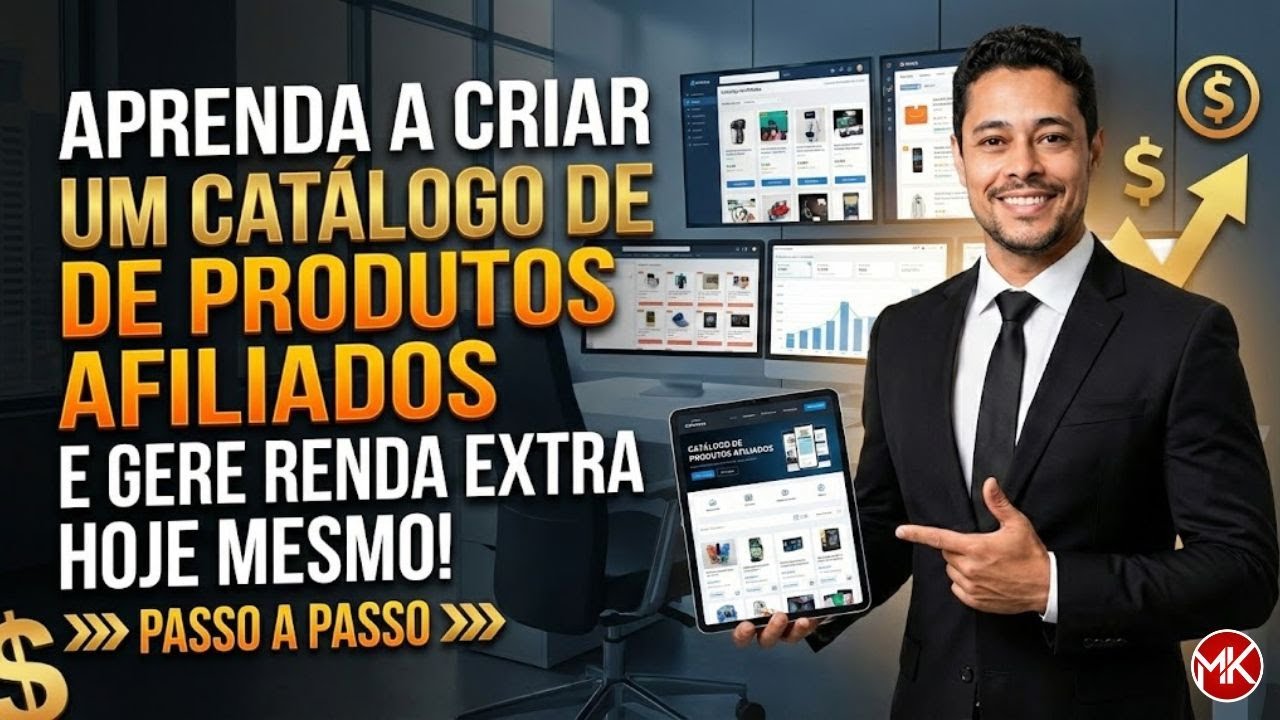 Aprenda a Criar um Catálogo de Produtos Afiliados e Gere Renda Extra Hoje Mesmo! PASSO A PASSO