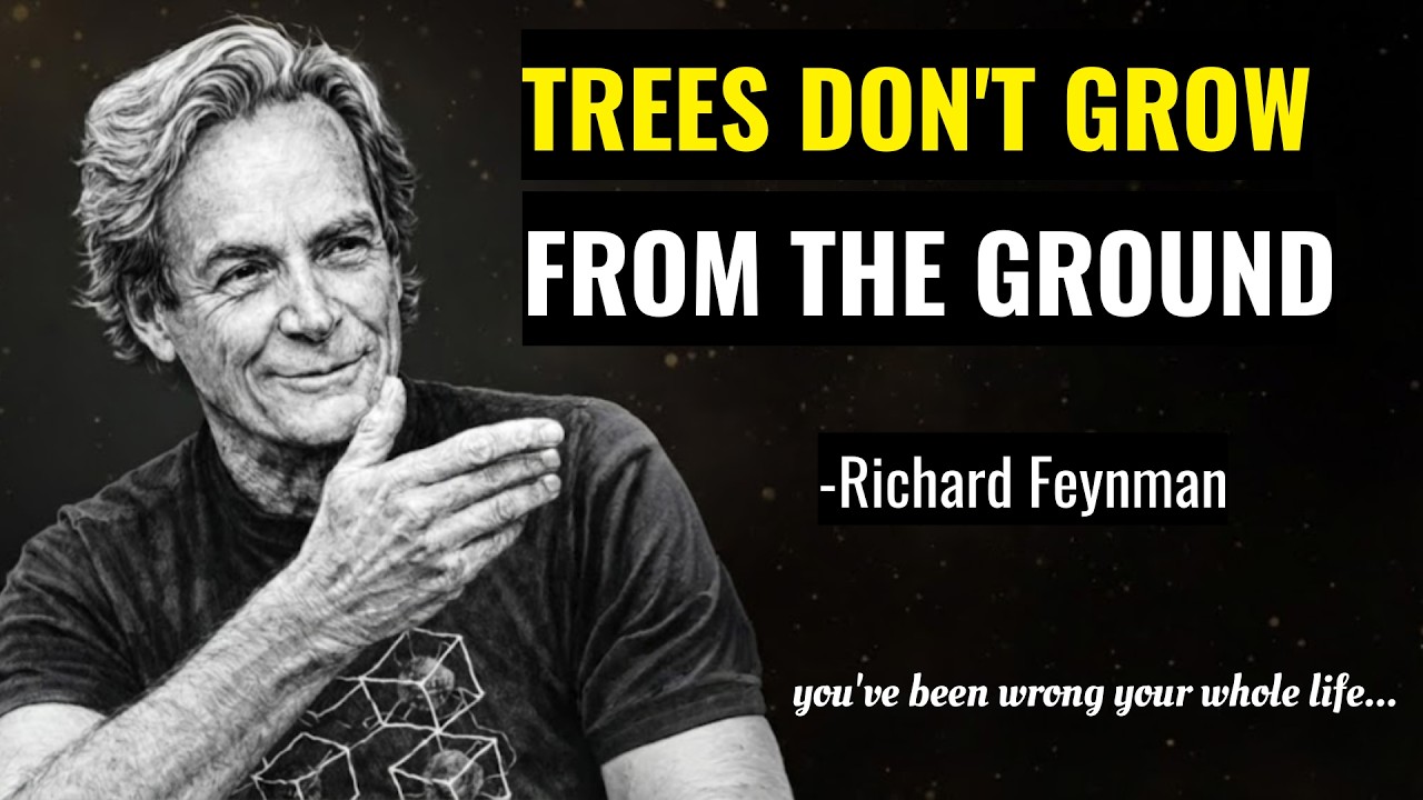 Trees DO NOT Grow From The Ground (It's not what you think) |  Feynman's Explains why