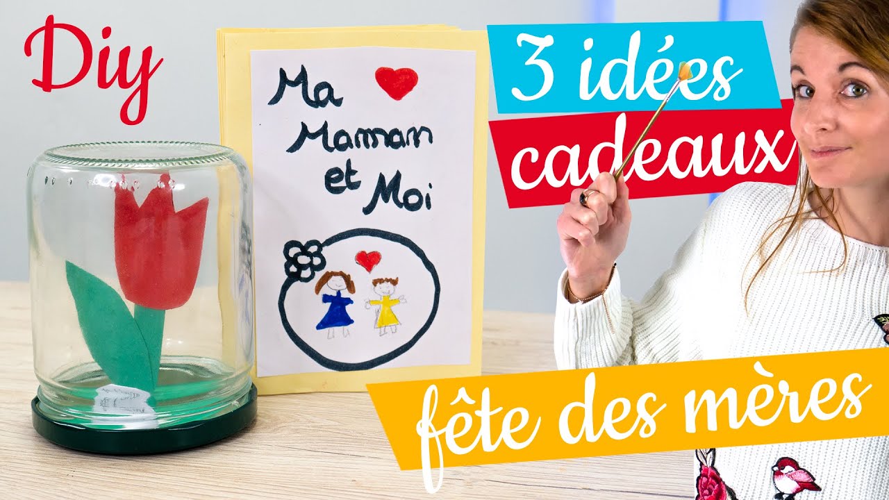 Fête des Mères ❤️ 3 idées cadeaux facile à faire (même en confinement)
