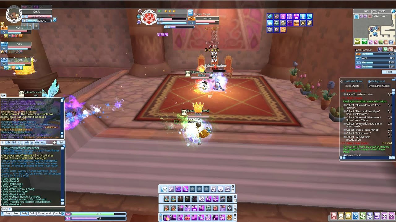 [Eden Eternal] Rose Temple Level 80 Trials