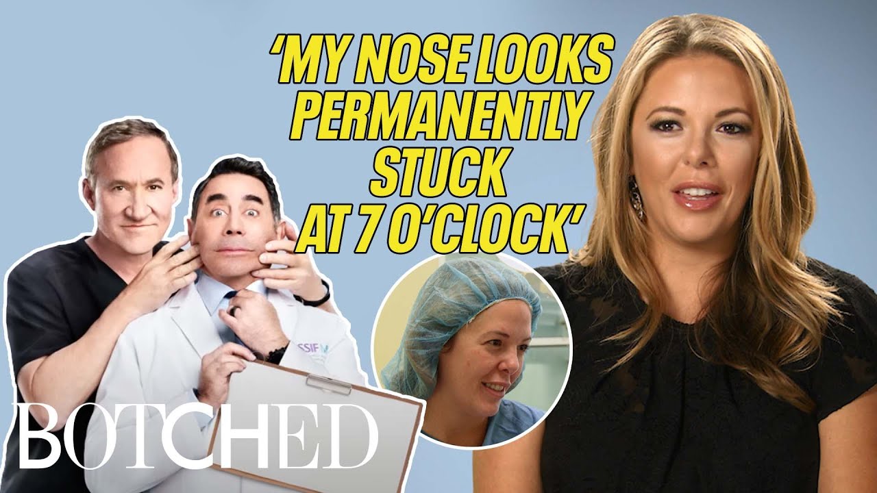 Dana's Alcoholic Father Made Her Get a Nose Job at 14?! (Before & After) | Botched | E!