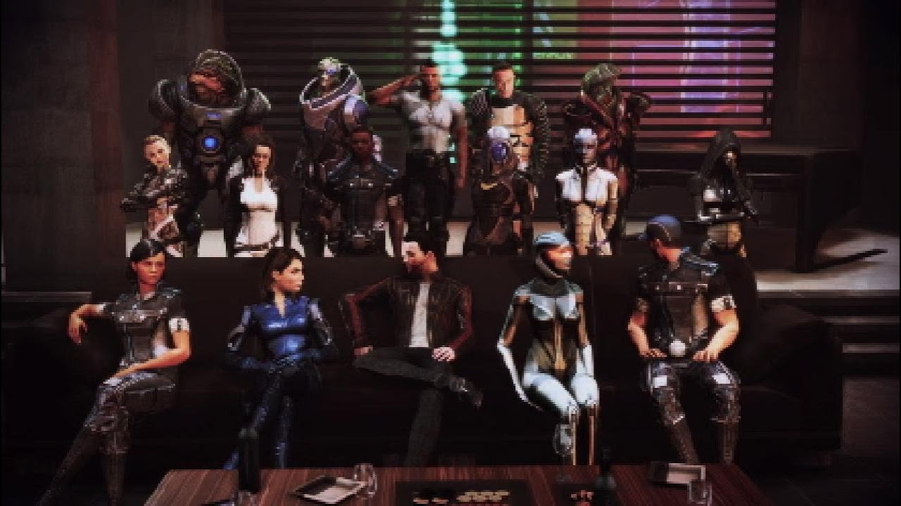 Mass Effect 3: A Night to Remember (Renegade Male)