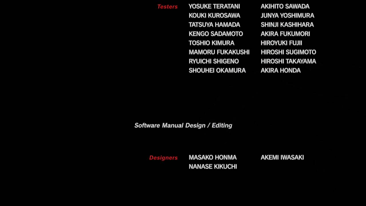 Street Fighter 4 - Ending Credits