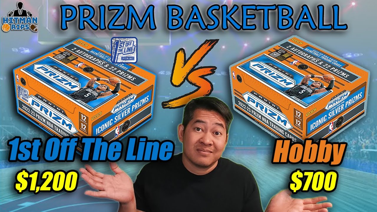 NEW 2022-23 Prizm Basketball - 1st Off The Line or Hobby? Which Should You Buy?