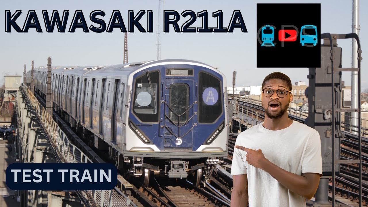 ᴴᴰ NYMTA | NYC Transit Kawasaki R211A Test Train 7.4.23