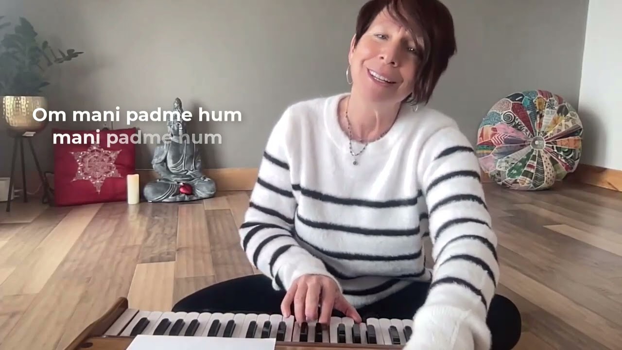 Om Mani Padmi Hum Harmonium Chant | Buddhist Mantra for Inner Peace & Healing