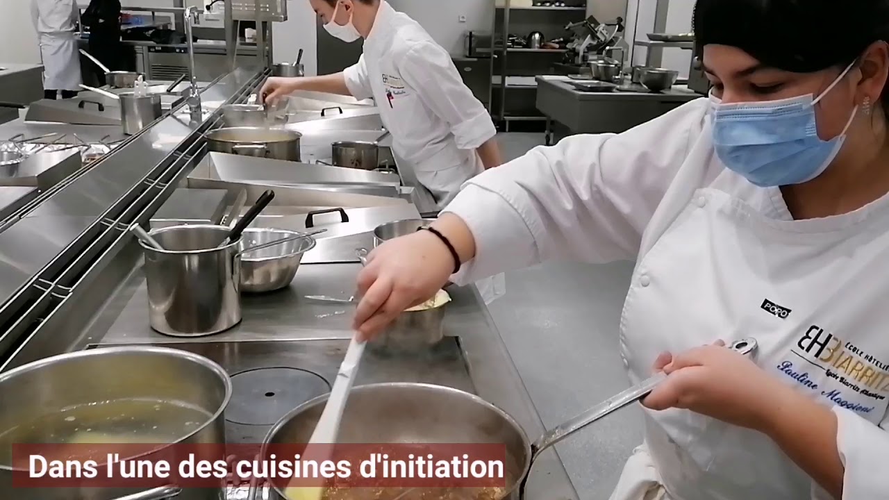 Biarritz : visite du lycée hôtelier rénové