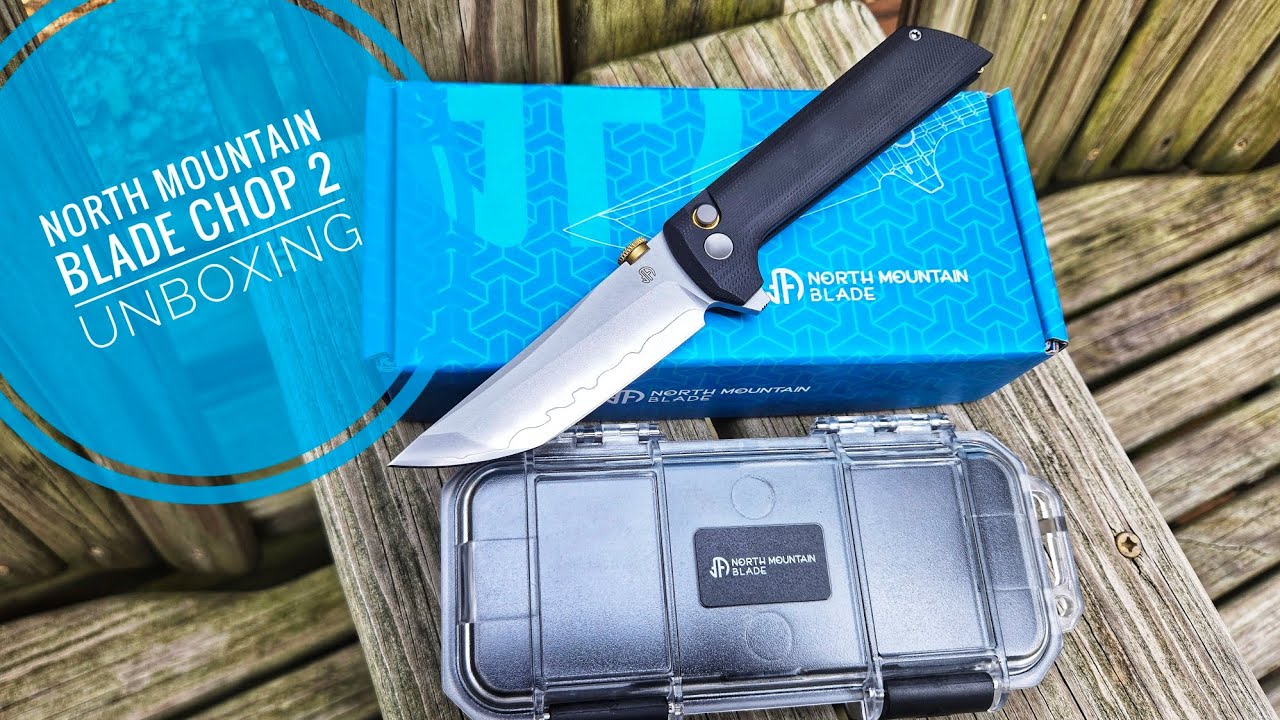 North Mountain Blade Chop 2 unboxing