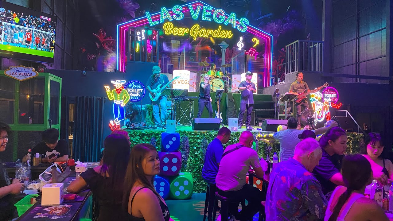 PATTAYA WALKING STREET * Las Vegas Beer Garden