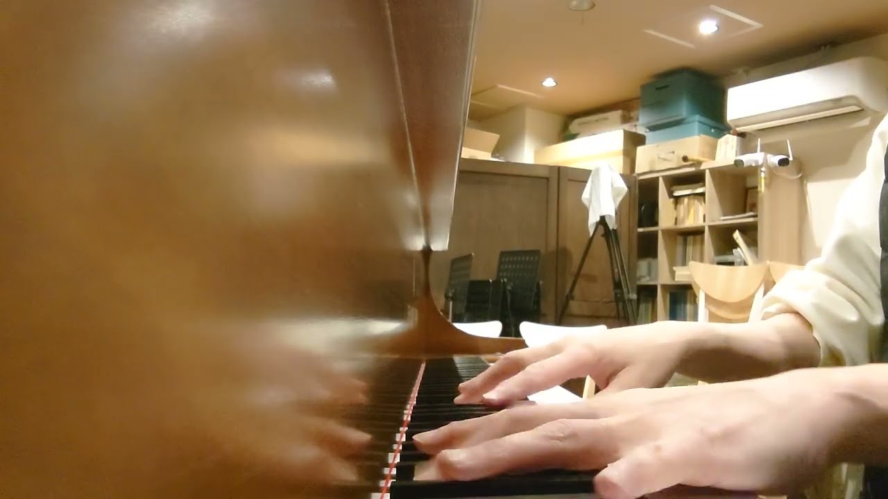素人ピアノ　ブラームス　間奏曲イ短調OP118-2　リハビリ23