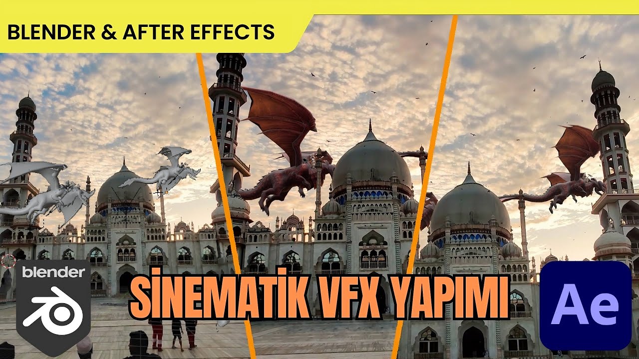 Sinematik Vfx Yapımı - Blender ve After Effects