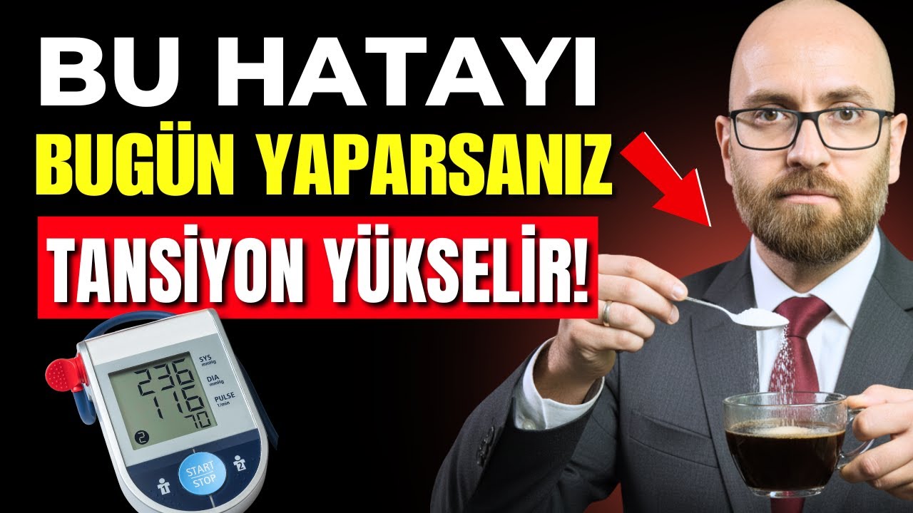 Yüksek Tansiyon Neden Sessizce Yükselir? 40 Yaş Sonrası 3 Günlük Hata
