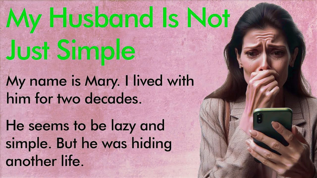 My Lazy Husband Has Secrets ✅ Learn English Through Stories (A1–A2 Level) ✅