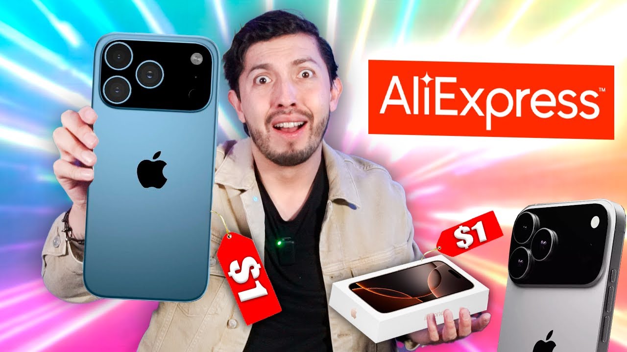 COMPRE EL IPHONE 16 PRO MAX A 1$ EN APPLE ALIEXPRESS... ES REAL?