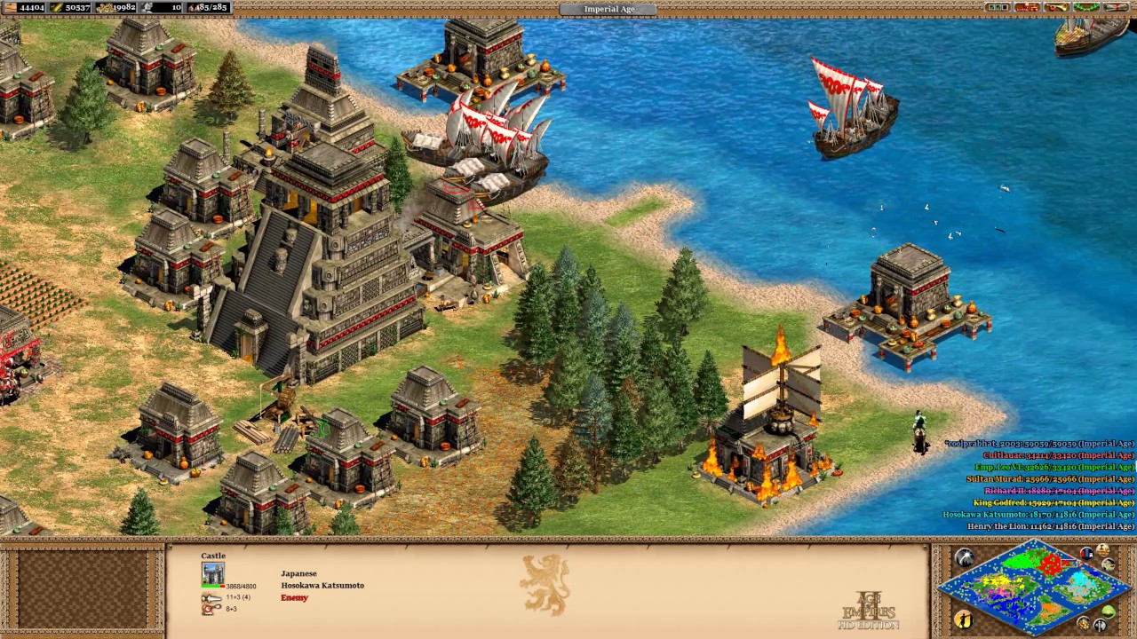 AGE OF EMPIRE II: 1 VS 7 HARDEST DIFFICULTY ULTIMATE CHALLENGE