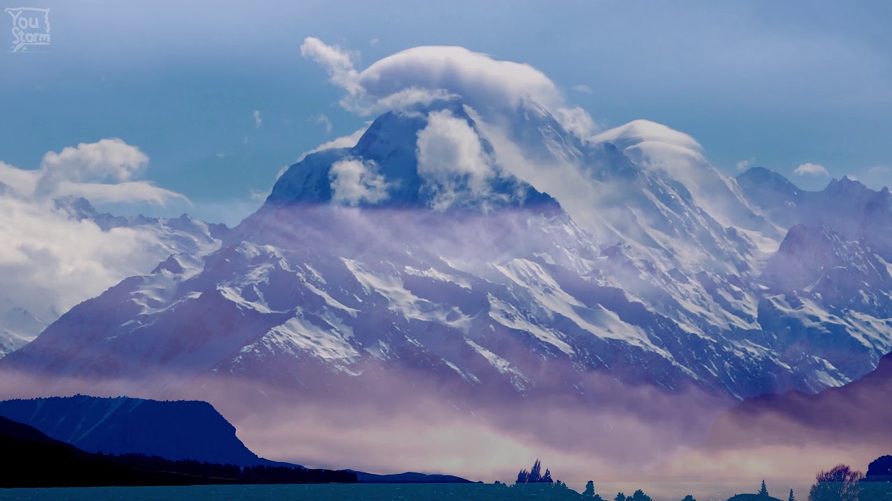 New Zealand Southern Alps time-lapse bits and bobs