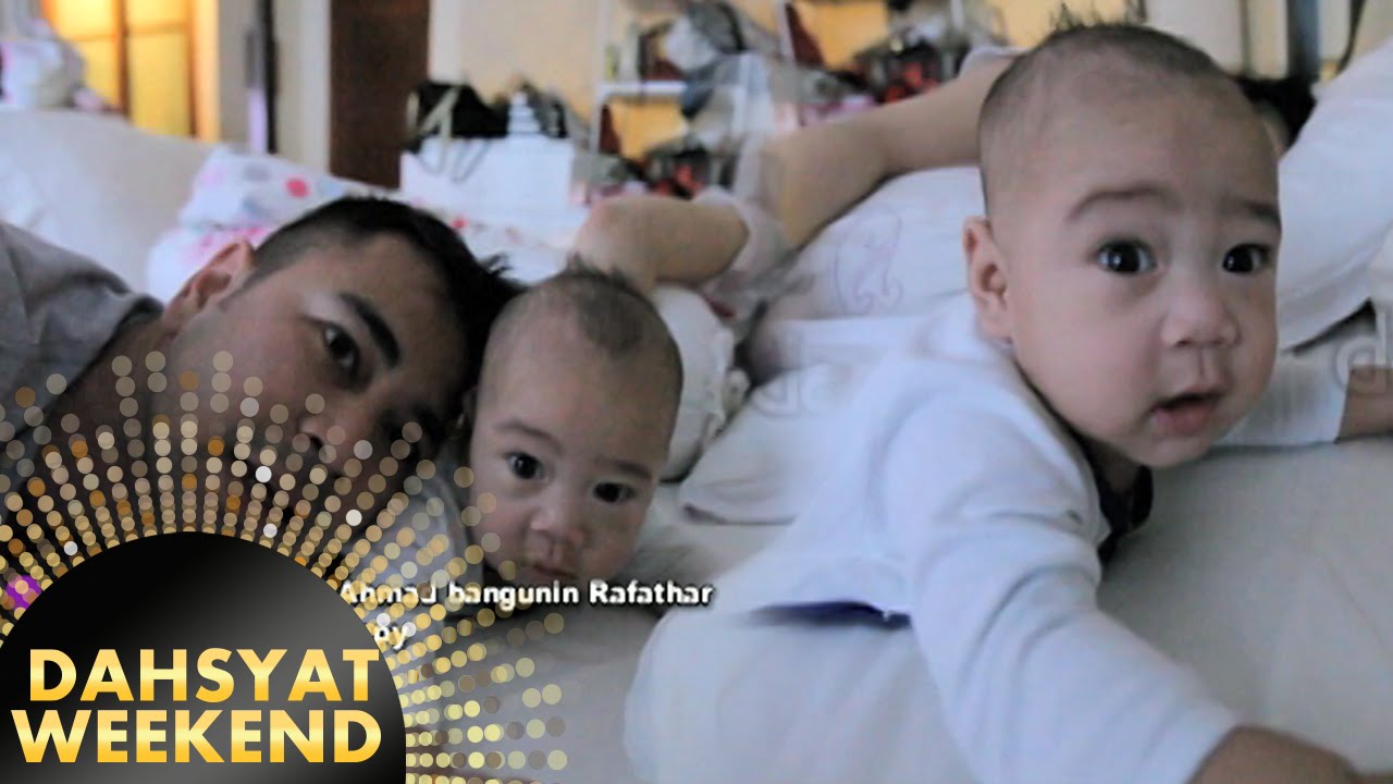 Lucu Banget Selfiecam Raffi Bangunin Rafathar [Dahsyat] [31 Jan 2016]
