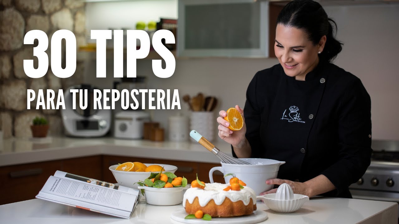 Aprende cómo mejorar tu repostería con estos 30 consejos PARTE 2