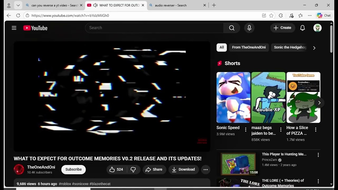 the reversed audio in the new sobii post.