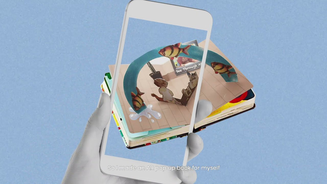 Conversation with Myself | Parsons MFADT | AR pop up book