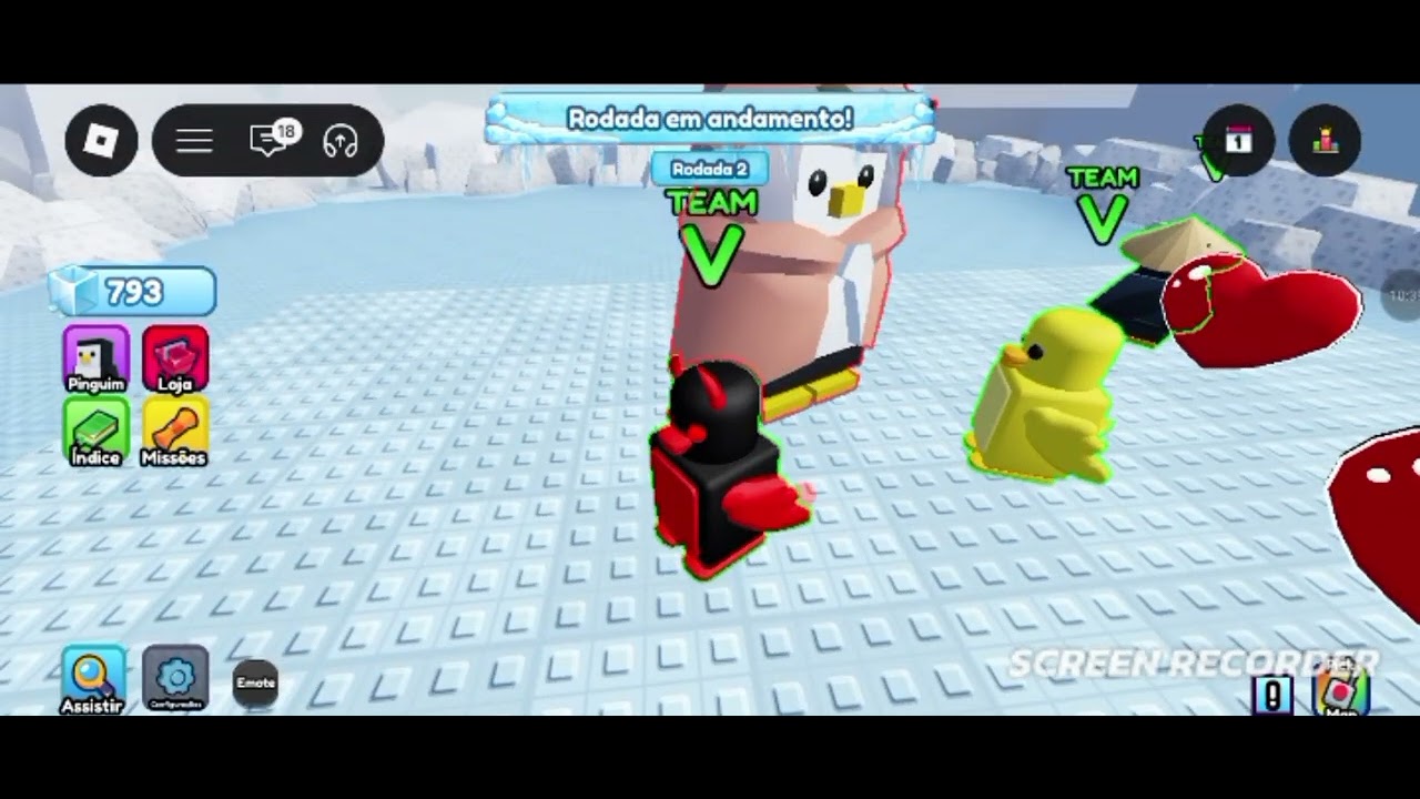 Eu virei um penguim